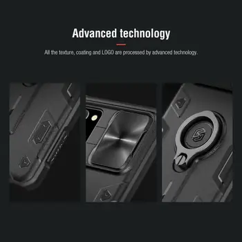 Pentru Samsung Galaxy Nota 20 ／20 Ultra Caz Nillkin Armor Glisați Capacul Pentru A Proteja Aparatul Foto Inel Kickstand Caz