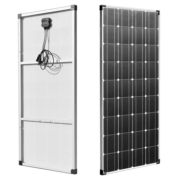 Off-grid panou Solar kit 240W 250w 12v 24v baterie încărcător 2x 120w placa Fotovoltaice pentru casa Rulote remorci, barci grajduri