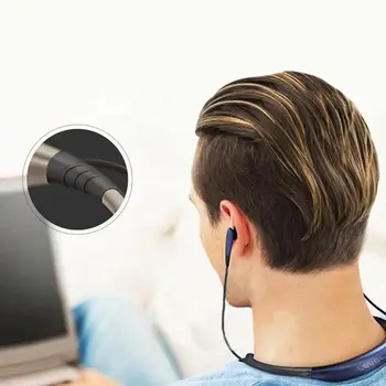Wireless Bluetooth, cu fixare pe gât Cască Pentru Samsung Level U Căști Stereo de Calitate Microfon Bluetooth Sunet Bun T7I6