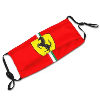 Ferrari Roșu Ferarri Vara Fierbinte De Vânzare De Imprimare Diy Măști Ferarri Mclaren Racing Sport Rosu Ferarri