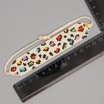 Go2boho Miyuki Bratari Pentru Femei Leopard Brățară Bijuterii Inima 2020 Moda Folie Pulseras Cadou Hand Made Bijuterii En-Gros