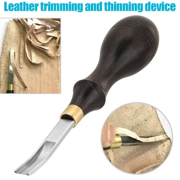 Manual Leathercraft Piele Marginea Tăiată Beveler Tăiere Groover Operatia de Tundere DIY Pielărie Instrument LBShipping