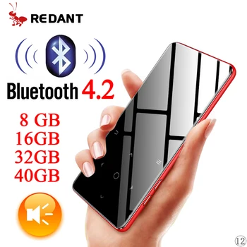 MP4 Player Bluetooth 4.2 cu Difuzor Căști E-book-Radio FM MP4 Video Music Player HiFi Slim MP 4 Walkman 8GB 16GB 32GB 40GB
