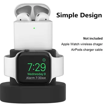 3 in1 Încărcare Stație de Andocare Suportul Pentru Apple Watch AirPod iPhone X 8 7 MA