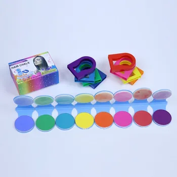 Moda 8 Culori Mini de unica folosinta pentru Uz Personal Cretă de Păr de Culoare Kituri de Colorare Temporară de partid Cosplay Salon de Colorare a Părului TSLM2
