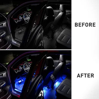 APP de Control Interior Masina Atmosferă de Lumină LED Pentru BMW E60 E90 E91 E92 E30 E36 E39 E46 X5 E53 E70 F10 F20 F30 E87 M3 M5 E39 F70 M