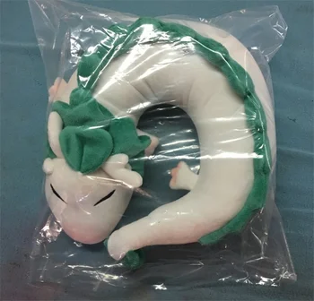 1buc Moda Perna Păpuși de Desene animate Dragon Anime Miyazaki Hayao Spirited Away Haku Drăguț forma de U, Forma Păpușă de Pluș Cadouri Pentru Copii Jucarii