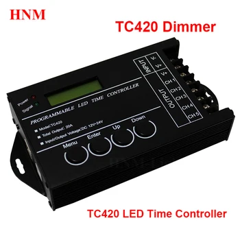 TC420/TC421/TC423 Timp Programabil Controler cu LED-uri de iluminat Acvariu Timer TC420 RGB/Singură culoare LED Dimmer,5Channels de ieșire