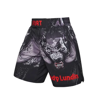 Fabrica de Preț Personalizate OEM Design de Formare Purta Bărbați de Înaltă Calitate MMA Sport pantaloni Scurți Pantaloni