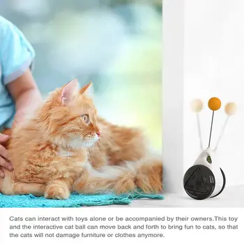 Interactive Jucarii Pisica de Companie Amuzant Pahar Mingea Eco-Materialul Prietenos Pisica Auto-teaser Stick de Rulare Mingea Jucărie Pentru Pisică Pisică Jucărie de Aprovizionare