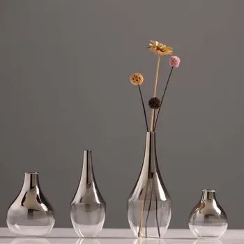 Nordic Mini Vaza De Flori Desktop Aranjament De Flori Decor Hidroponice Uscat Vaze De Flori Decor Acasă Artware Cadouri De Nunta