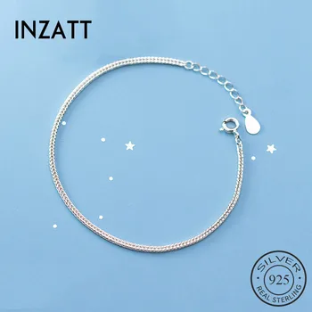 INZATT Real Argint 925 Minimalist Bratara Pentru Femei de Moda de Petrecere Bijuterii Fine Boem Accesorii Cadou