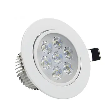Super-Luminos Încastrat Estompat LED Downlight 9W 12W 15W 21W CONDUS la fața Locului lumina LED Recessede Lampă de Plafon AC 110V220VAC85-265V