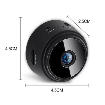 1080P HD Mini camera ip wireless aparat de fotografiat de securitate, control de la distanță mobil viziune de detectare de supraveghere Mini Video camera wifi