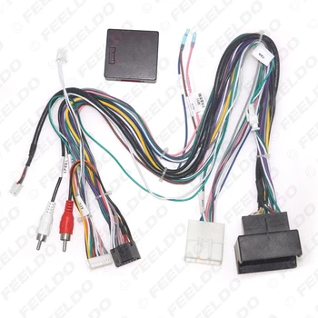 FEELDO Masina 16pin Audio Cabluri Cu Canbus Cutie Pentru Renault Koleos Megane Stereo de Instalare de Sârmă Adaptor