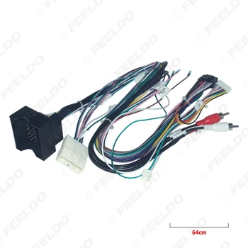 FEELDO Masina 16pin Audio Cabluri Cu Canbus Cutie Pentru Renault Koleos Megane Stereo de Instalare de Sârmă Adaptor