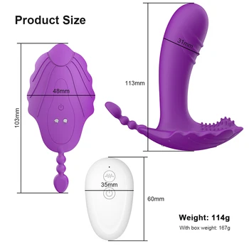 Control de la distanță Purta Penis artificial Vibratoare jucarii Sexuale pentru Femei pentru Orgasm Masturbator G Spot Stimula Clitorisul Chilotei Vibrator Adult Sex Toy