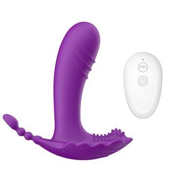 Control de la distanță Purta Penis artificial Vibratoare jucarii Sexuale pentru Femei pentru Orgasm Masturbator G Spot Stimula Clitorisul Chilotei Vibrator Adult Sex Toy