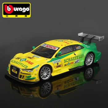 Bburago 1:32 Audi RV modelul de curse DTM de curse mașină Decapotabilă aliaj masina WRC Rally Racing Aliaj Model Colectarea de cadouri