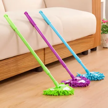 Rotativ Triunghiulare de Curățare Mop Reglabil Mini Curățare Mop de Bucătărie Cameră Podea Perie Curata Leneș Curățare Mop #SRN