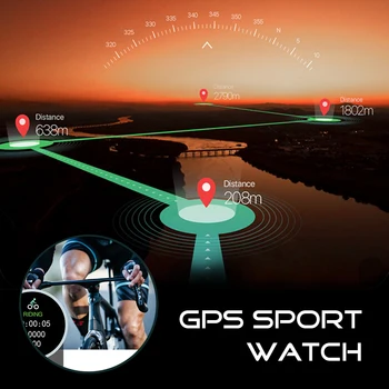 Ckyrin Zbura Ceas Inteligent GPS Ceas Sport Zi de Ritm Cardiac Activitatea de Urmărire Somn Monitor Ultra-Lung Battrey Android iOS Relojes