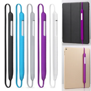 Silicon Protector Caz Suport Acoperire Maneca cu Elastic Curea pentru Apple Pencil iPencil 1 2 1 2-a Generație iPad Accesorii