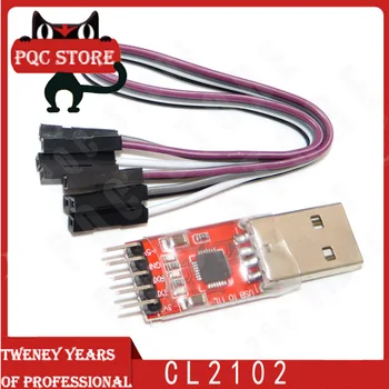 10buc CP2102 modul USB to TTL serial UART STC download cablu PL2303 Super Perie linie de upgrade(ROȘU)