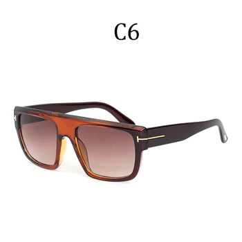 2020 Nou de lux de Brand designer de bărbați ochelari de soare Retro Vintage sex masculin Gradient lens T de înaltă calitate cadru Pătrat de sex masculin pentru femei UV400
