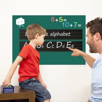 Cretă-Tablă de Învățare Alfabet engleză Cuvinte Magneți de Frigider Autocolant de Predare Școală Scris Formare de Ortografie Pentru copii Cadouri