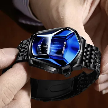 NOI BINBOND Top Brand de Lux de Moda Militare Ceas Sport Barbati cu Aur Ceasuri de mana Omului Ceas Casual Cronograf Ceas de mână