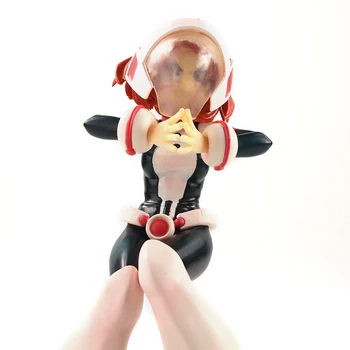 20cm Anime Eroul Meu mediul Academic Ochaco Uraraka PVC Acțiune Figura Jucării Scară Pictată Figura de Colectare Model de Papusa de fata cadouri