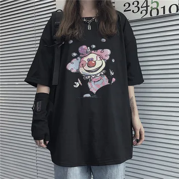 Desen Animat amuzant Graphic Tee Short Sleeve T-shirt pentru Barbati Femei Vara Harajuku Tricou Ulzzang coreean Kawaii Drăguț Haine de Top