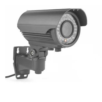 5MP Camera în aer liber rezistent la apa 2.8-12mm Zoom Manual Cu Meniu OSD IR Viziune de Noapte în Infraroșu HD Camera Bullet
