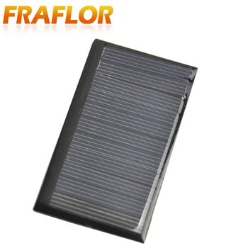 Fraflor 10buc 0.42 Watt Panou Solar 5.5 V Pentru Baterie de 80*45*3mm Livrare Gratuita Portabil Solar cu Celule de Alimentare de Urgență