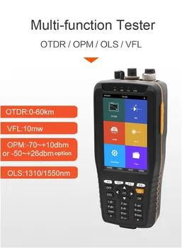 TM290 Inteligent OTDR 1310 1550nm cu VFL/OPM/OLS Atingeți Ecranul OTDR Optice în Domeniul de Timp Reflectometru OTDR de fibra optica