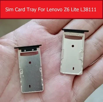 Sim Card Tray Holder Pentru Lenovo Z6 Lite L38111 Tăvița cartelei Sim Micro SD Suport Card Slot Sim Card Adaptor Repalcement Piese