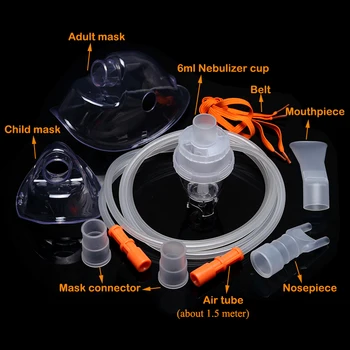 De Uz Casnic Copil Adult Inhalator Set Compresor Pulverizator Cupa Portavoci Cateter Compresor Nebulizator Accesorii