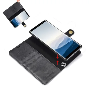 De Lux Piele Naturala De Acoperire Pentru Samsung Galaxy Nota 9 De Caz Flip Multi Pliat Cover Portofel Pentru Samsung Note9 Stil Business Caz