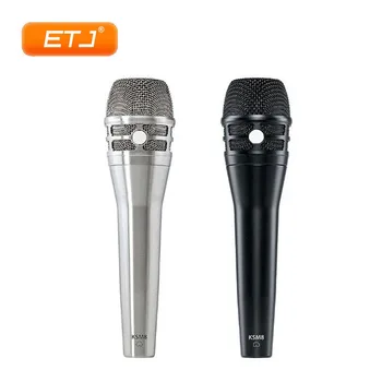 Profesional Karaoke Microfon KSM8 Dinamic Vocal Viu Clasic cu Fir Portabil Microfon Super-Cardioid Sunet Clar Performanță Etapă