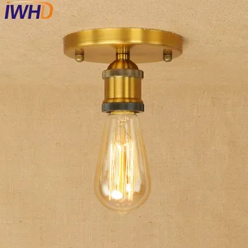 IWHD Stil Loft Edison Industriale Lămpi de Tavan Metal Antic de Epocă, Tavan, Corpuri de iluminat Iluminat Interior Lustru De Sala
