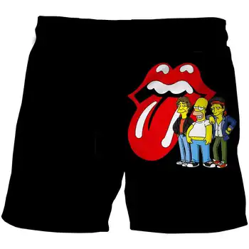 2020 Nou homer simpson moda copii pantaloni scurți pentru fete Baieti Vara fierbinte de vânzare pantaloni scurti pentru fete Casual Liber pentru copii pantaloni scurți