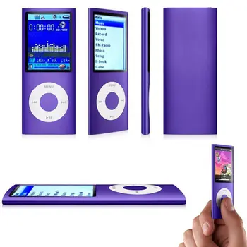 MP3 Player de Muzică Digital Ecran LCD de Înregistrare Vocală FM Radio E-Book Recorder Player cu Încărcare prin Cablu +Casti