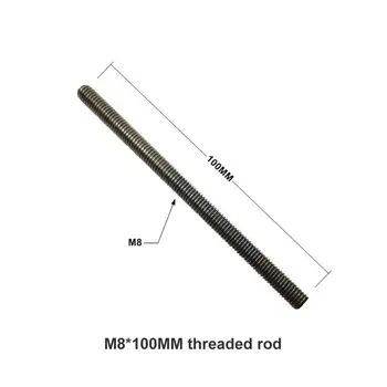 M6 M8 Piuliță Tijă Filetată în formă de T Track Slide Dispozitiv de Prindere a Văzut Masa Jgheab pentru Router Masă Bandsaws de prelucrare a Lemnului Instrumente DIY
