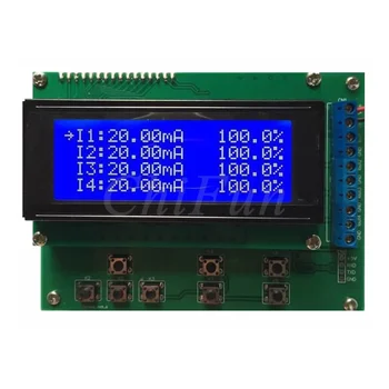 TGC800 4-20mA multi-canal, curent generator de semnal 0-20mA patru generator de semnal sursă de semnal transmițător