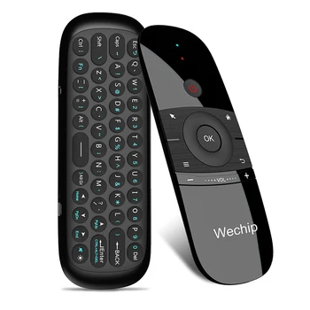 Wechip W1 2.4 G Mouse-ul de Aer Tastatură fără Fir Control de la Distanță de la Distanță cu Infraroșu de Învățare 6 Axe de Mișcare Sens Receiver pentru TV, TV BOX pe PC