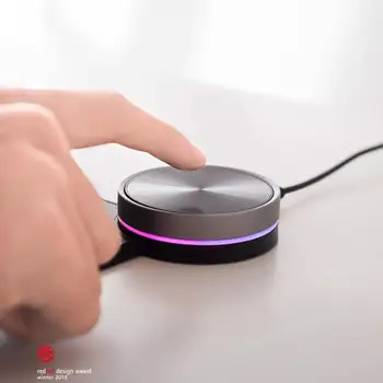 Youpin Miiiw Inteligent Mouse Pad de Incarcare Wireless Lumina RGB Mouse-ul Mat Buton pentru A Regla Volumul Suport mi x2s