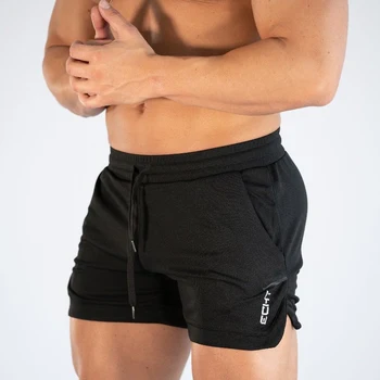 Bărbați sport pantaloni scurți de Fitness iute uscat pantaloni Scurți de sex Masculin care Rulează colanti de formare de fotbal, pantaloni Scurți de Plajă mma Exercițiu Pantaloni pentru bărbați plus dimensiune