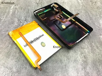 Knotolus baterie 1950mAh negru grosime carcasa capac caz jack pentru căști de iPod a 5-video 6 7 clasic SSD CF upgrade