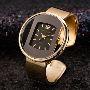 Brand De Lux Femei De Moda Noua Ceasuri Brățară De Argint De Aur Analog Cuarț Încheietura Mîinii Ceas De Ceas Doamnelor Rochie Saats Reloj Mujer