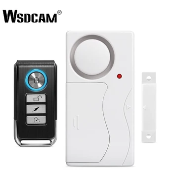 Wsdcam Ferestre, Uși, Sisteme de Alarma de Securitate Wireless de Acasă Alarme Anti-Furt de Control de la Distanță de Alarmă și Gazdă Senzor de Usa alarma pentru copii